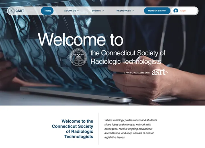 Connecticut Society of Radiologic Technologists home page