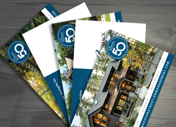 50th anniversary postcard mailers