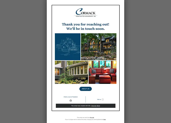 Email autoresponder design
