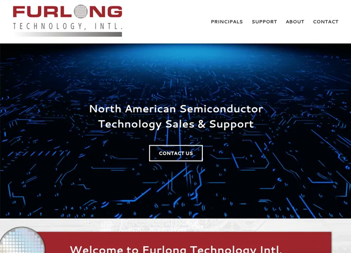 Furlong Technology home page: North American semiconductor technology sales and support